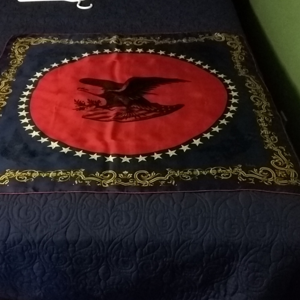 Two silk scarves